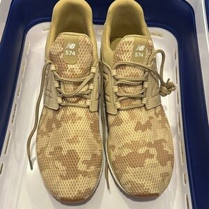 New Balance 574 Camo Sneakers. Size 13.